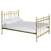 Unbranded Alnwick Double Bed, Antique Brass finish