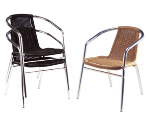 Lightweight, robust all weather bistro chair is ideal for caf?, bistro 