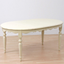 Amaryllis French style extending dining table
