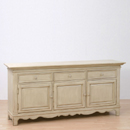Amaryllis French style low triple sideboard