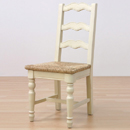 Amaryllis French style rush seated dining chair