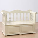 Amaryllis French style storage bench furniture