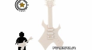 Unbranded Amazing Armory - White Electric Guitar 6