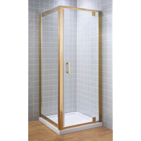 Dimensions: (W)800 x (H)1850mm, Gold effect frame