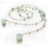 The luscious gemstones in this glorious necklace are perfect for balancing charkas. Ideal for the pr