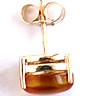 Amber Stud Earrings