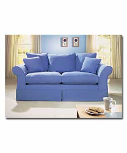 Amelia Blue Large Sofa