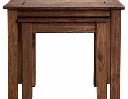 This Amersham Solid Pine Nest of 2 Tables will provide you with extra table space when you need it. without taking up too much floor space. Finished with a gorgeous dark wax. these tables will bring a traditional feel to your home. Part of the Amersh
