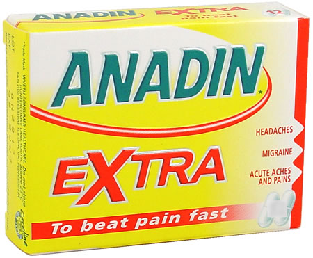 Anadin Extra Tablets 16x Health and Beauty