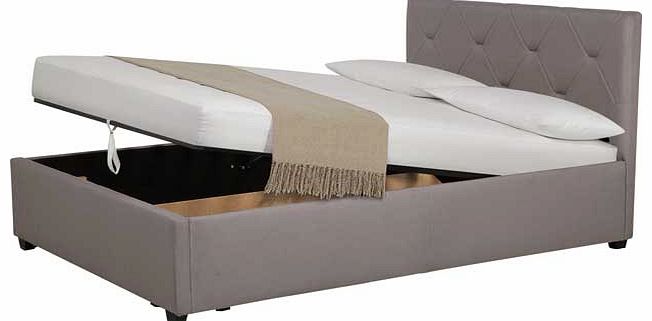 Unbranded Anais Ottoman Small Double Bed Frame - Grey