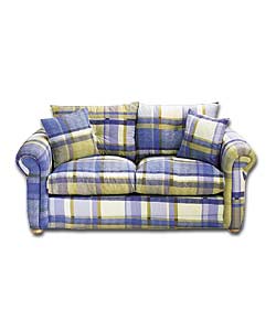 Andrea Blue Check Sofabed