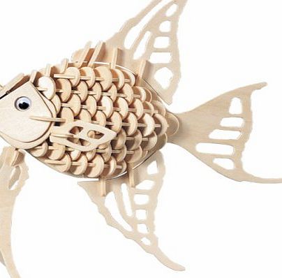 Unbranded Angel Fish - Woodcraft Construction Kit- Quay