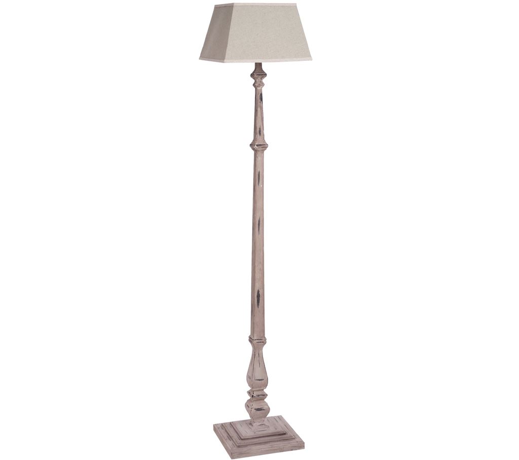 Unbranded Annabelle Wooden Floor Lamp And Shade