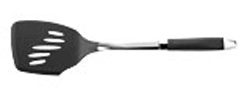 Anolon Tools Nylon Heads Slotted Turner  Anolon Nylon Utensils with Non-Slip Handles: To complete yo