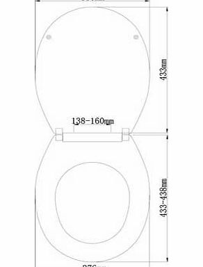 This sturdy thermoplastic toilet seat has been designed with a convenient slow closing function to prevent loud noises and damage. Great value for money. this is a quality toilet seat built to last and easy to fit. with fittings included. Made from t
