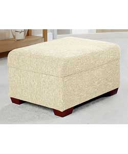 Unbranded Antonia Footstool with Storage - Natural