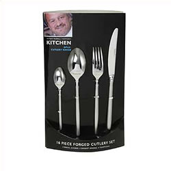 Add a touch of class to your dining with the Antony Worrall Thompson cutlery set Comprises 4 place s