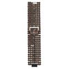 Copper coloured wrist watch adorned with sparkling brown rhinestones. Subtly shimmering face with AP