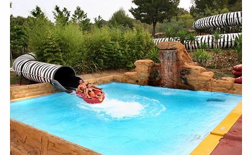 Aqualeon Water Park - Costa Daurada - Intro Want to spend the day on safari with exotic animals? Or maybe youd rather have fun splashing about on water rides? Then enjoy the best of both worlds at Aqualeon - the only combination safari and water park