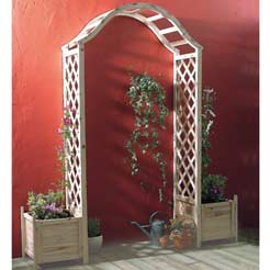 Archway with Planter