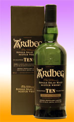 Ardbeg Ten Years Old is a very special bottling for the Ardbeg distillery as it is the first