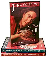 Art of Card Manipulation vols 1-3 DVD - J.McBride