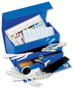 Attractive storage solution for artists materials