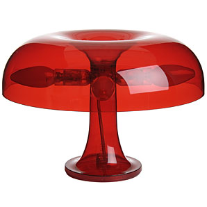 Artemide Nessino Table Lamp- Red