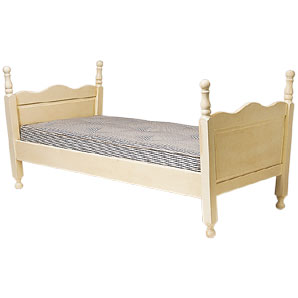 This Arundel bed is made from solid pine with a an