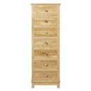 Arundel oak 7 drawer wellington chest furniture