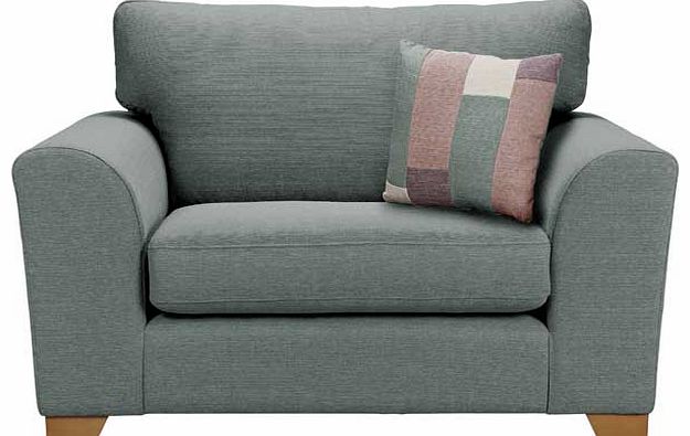 Unbranded Ashdown Snuggler Sofa - Teal