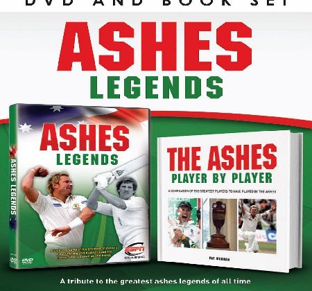 Unbranded Ashes Legends DVD and Book Set