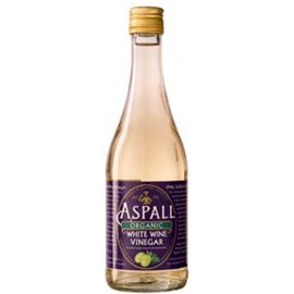 Aspall Organic White Wine Vinegar is fermented from the the fresh pressed juice of whole organically
