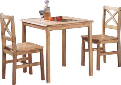The Aspen dining set is a beautiful wooden table for two. Space saving compact but stylish design