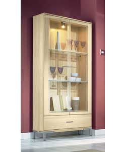 Aspley Tall Glass Display Unit
