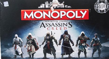 Unbranded Assasins Creed Monopoly Game Set