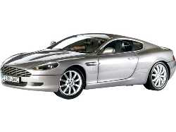 Aston Martin DB9 - 2004 (Silver) 1:18