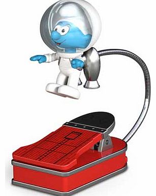 The Smurfs are coming to town. Introducing the Astro Smurf LED book light. Its rocket stylized clip is sturdy enough to clamp to most books. Its bright white LED lights spreads throughout the page and the goose neck is ultra flexible to shine light a