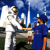Train to be a Spaceman! The Astronaut Training programme at Kennedy Space Center gives you the close