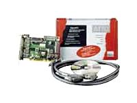 ATTO DUAL CHANNEL U160 PCI CARD W/ RAID S/W&CABLES