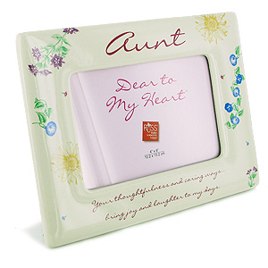 Unbranded Aunt Dear To My Heart Photo Frame