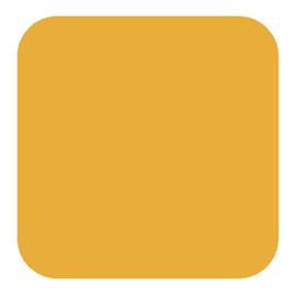 Unbranded Auro 260 Silk Gloss Paint - Canary Yellow - 0.75