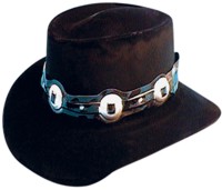 Australian Dundee Flock Hat with Band