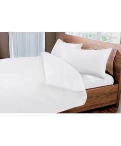 Unbranded AV Complete Bed Set Single Bed White