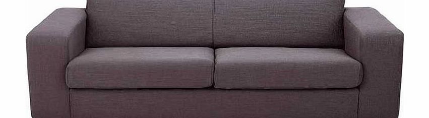Unbranded Ava Fabric Large Sofa - Mocha