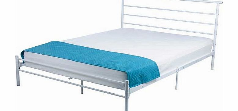 Unbranded Avalon Double Bed Frame - White