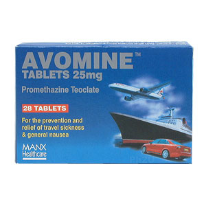 Unbranded Avomine Tablets