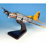 An accurate Bravo Delta scale replica of the Boeing B-17G Flying Fortress `A Bit O` Lace`. Achieving