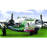 A detailed collector quality diecast replica of the B-24J Liberator U.S.A.A.F `The Dragon 