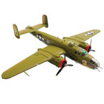 A detailed collector quality diecast replica of the  B-25J Mitchell USAAF `Apache Princess`. Each Ar